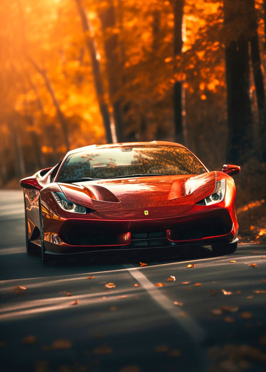Red Ferrari