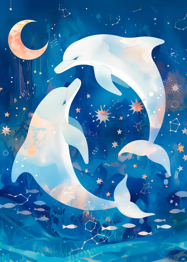 Celestial dolphins Sea Dance