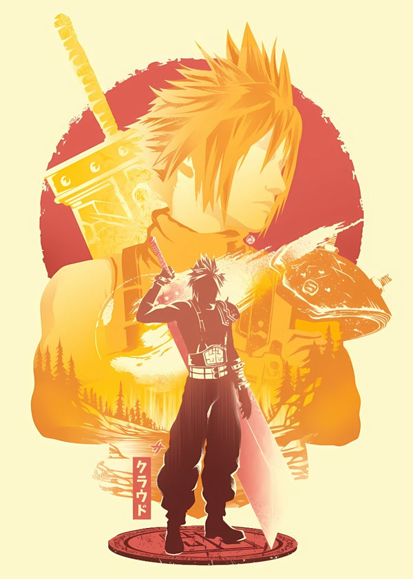 Cloud Strife Artwork, Final Fantasy VII