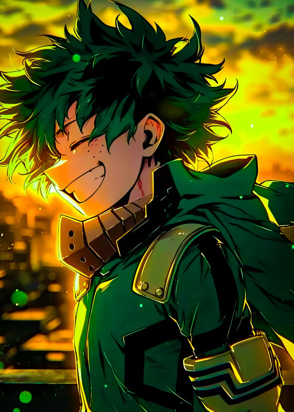 Deku Golden Hour Smile, My Hero Academia