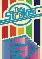The Strokes Retro Skyline Vibe
