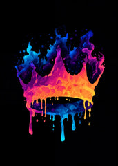Flaming Neon Crown