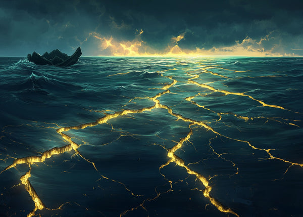 Golden Fractures in the Deep