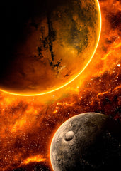 Two Worlds In Nebula 
