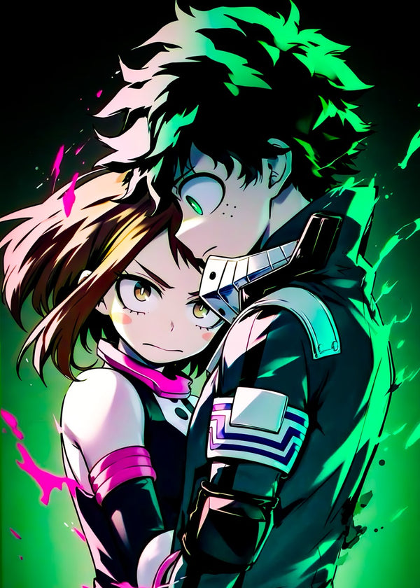 Deku x Ochaco Moment, My Hero Academia