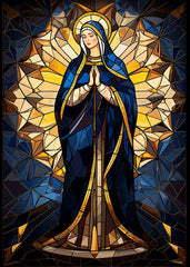 Virgin Mary Stained Glass
