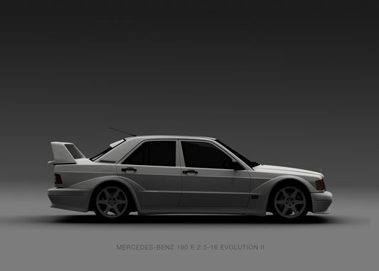 Mercedes 190E EVO II - White
