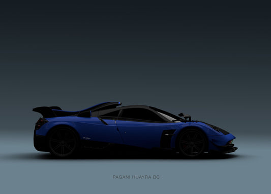 Pagani Huayra BC - Blue Landsc