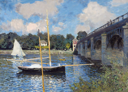 The Bridge at Argenteuil by Claude Monet