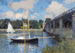 The Bridge at Argenteuil by Claude Monet