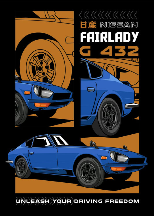 Iconic Fairlady Z432 Car