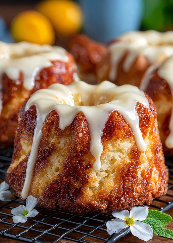 Mini Lemon Glazed Bundts