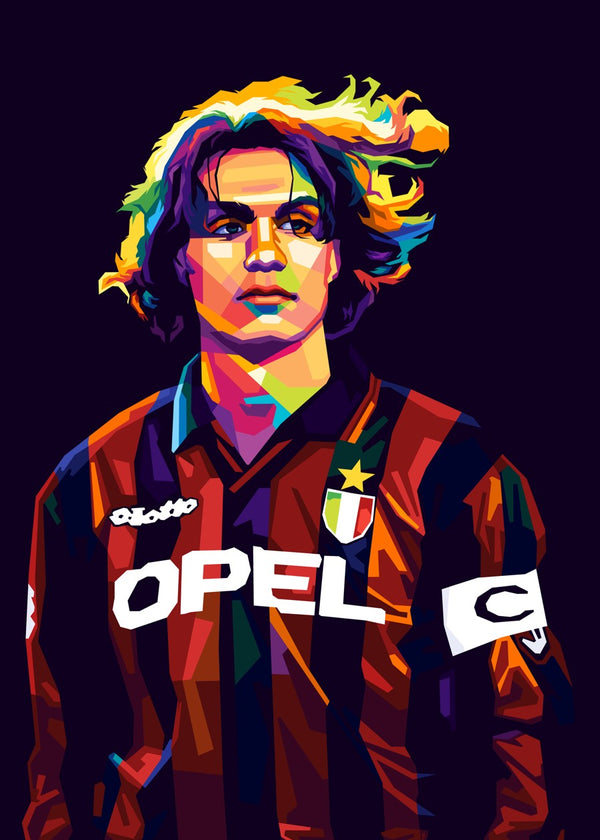 Paolo Maldini Wpap Art
