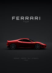 2004 Ferrari F430 Red