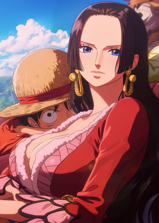 hancock n luffy