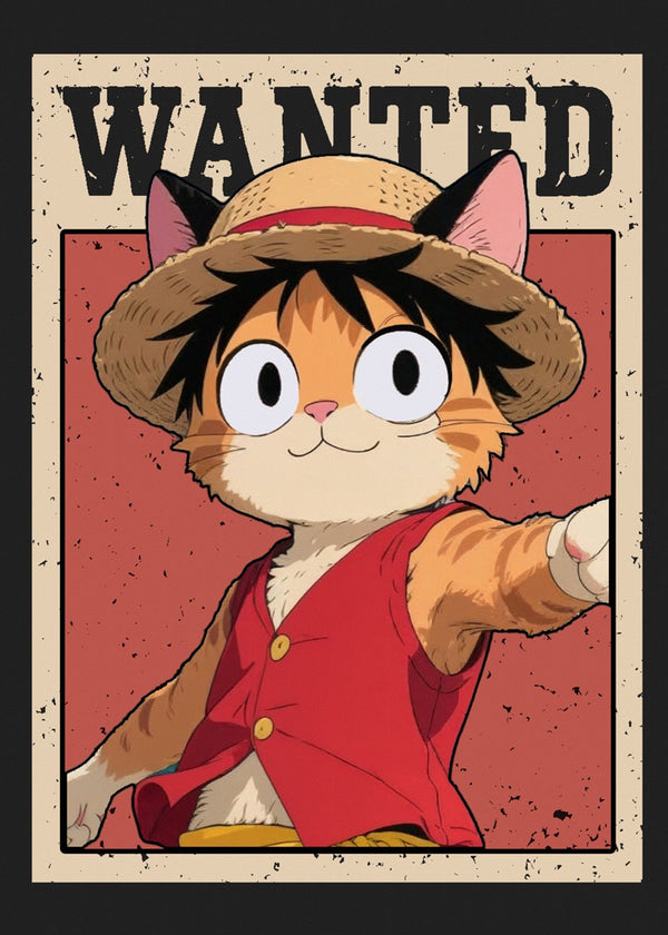 Straw Hat Cat
