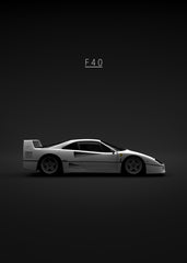 Ferrari F40 1992 - White