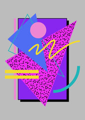 90s Retro Game Colors Pattern