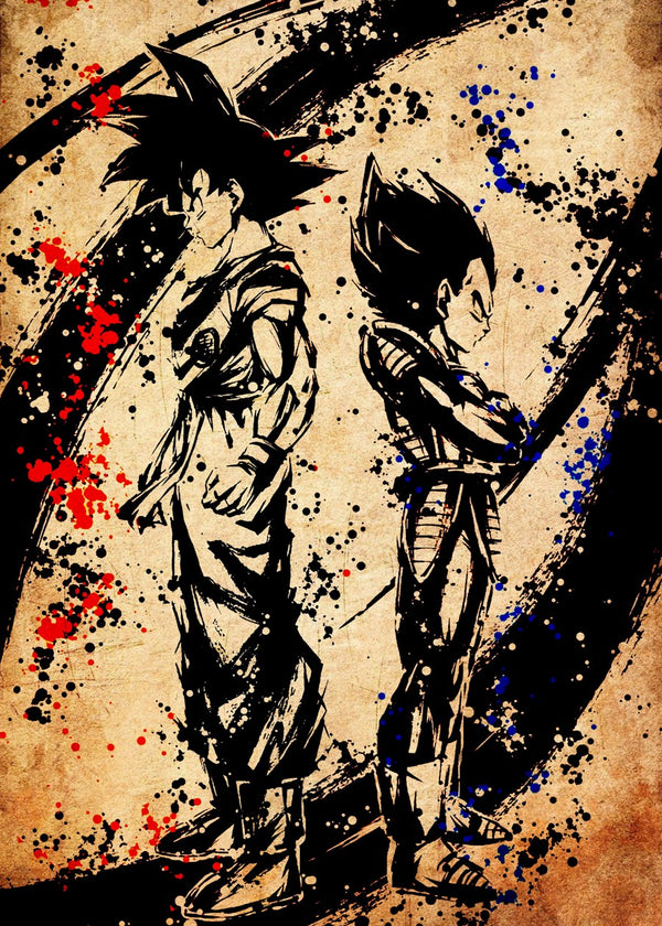 Goku and vegeta, Dragon ball