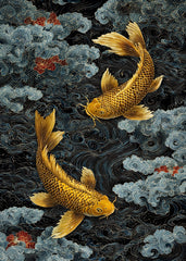 Golden Koi Harmony