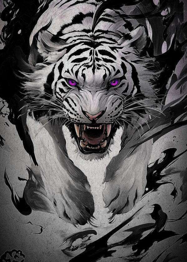 Spectral White Tiger