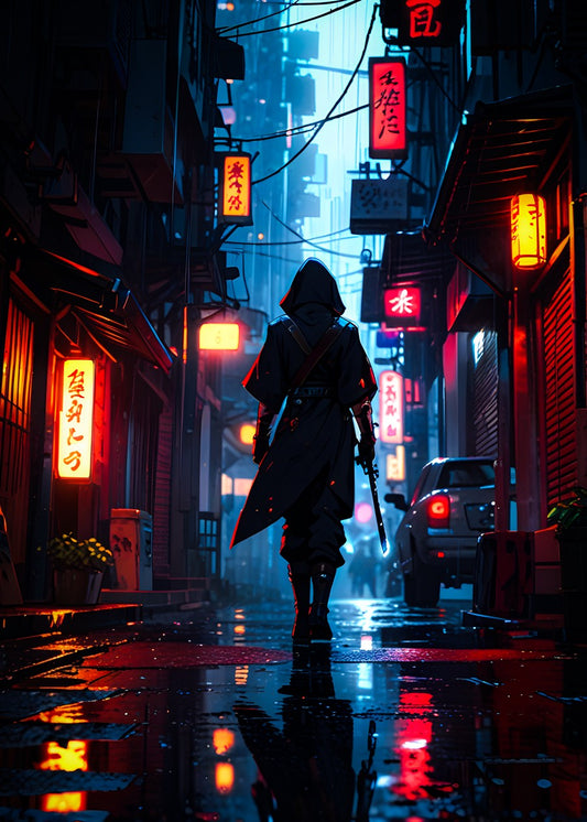 Shadowed Alley Detective