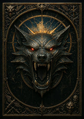 Black Wolf Head – Gothic Metal