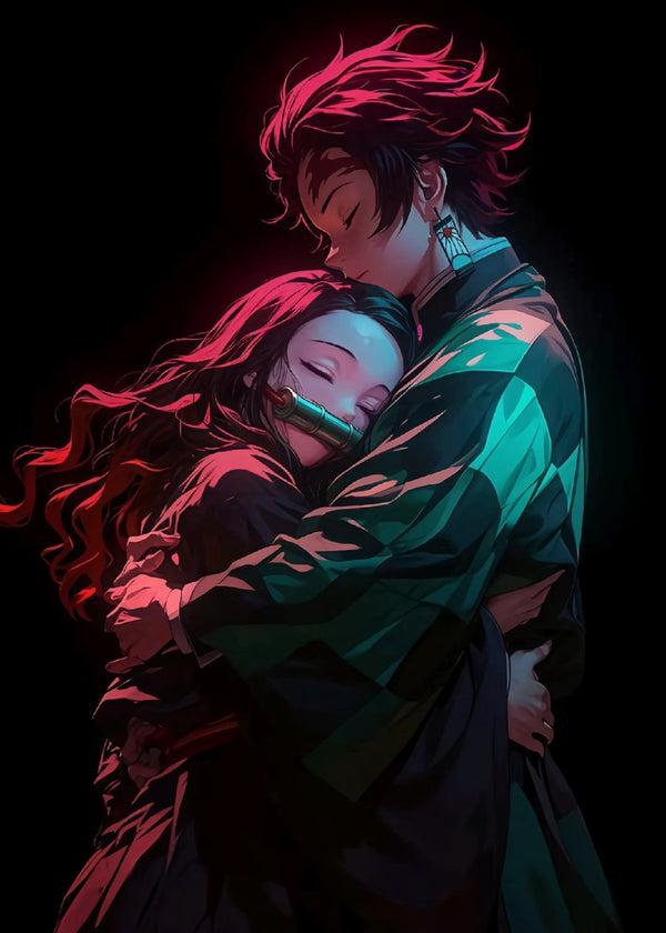 Tanjiro Kamado and Nezuko Kamado, Demon Slayer Kimetsu no Yaiba