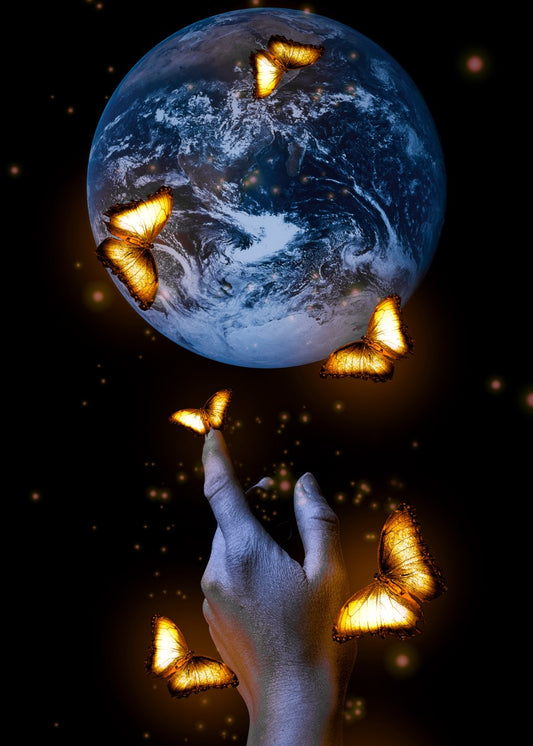 Golden Butterfly Touch