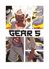 Monkey D Luffy Gear 5 Squares
