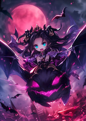 Moonlit Flight of the Dark Princess