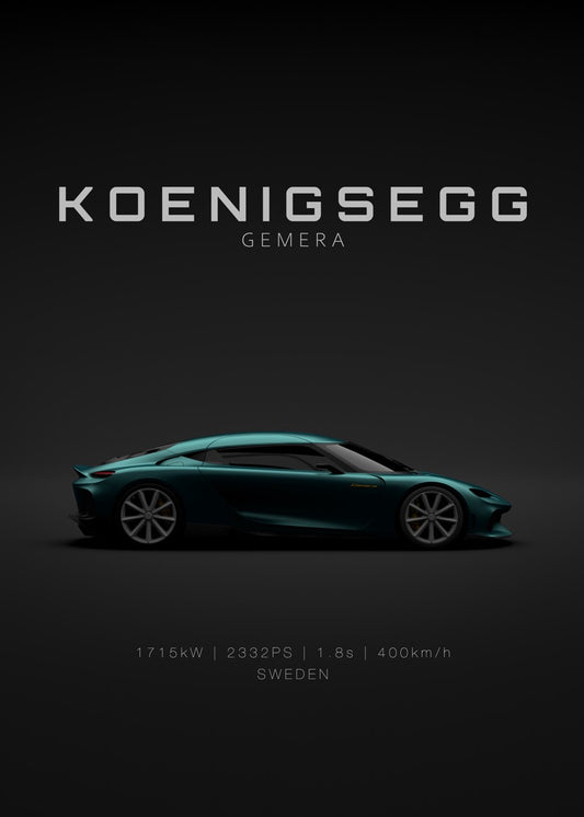 Koenigsegg Gemera - Green