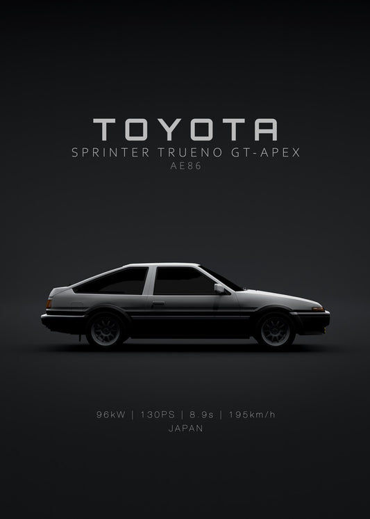 Toyota AE86 - Sprinter Trueno 