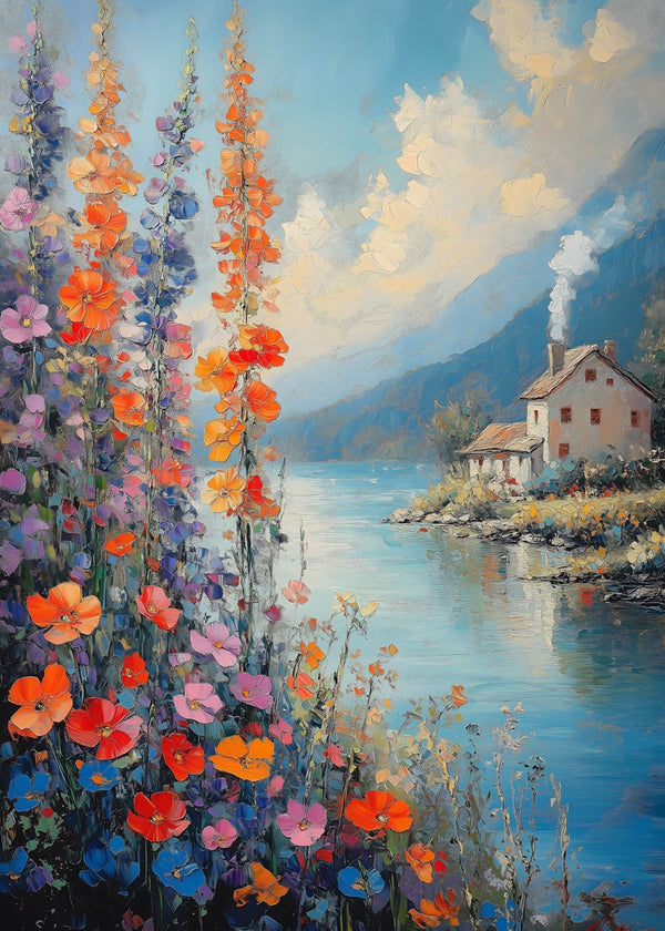 Lakeside Blossoms