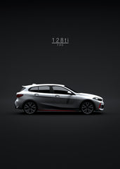 2021 BMW 128ti White