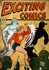 Exciting Comics Cover