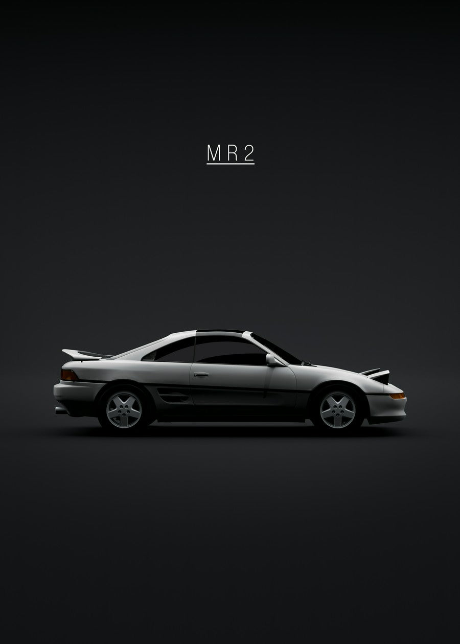 Toyota MR2 GT MK2 SW20 - Grey