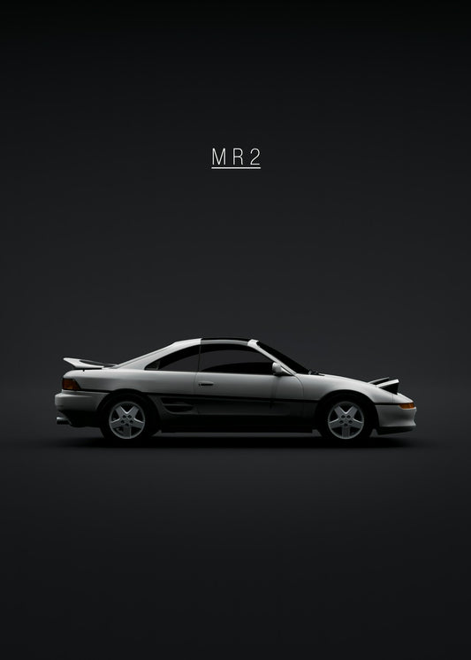 Toyota MR2 GT MK2 SW20 - Grey