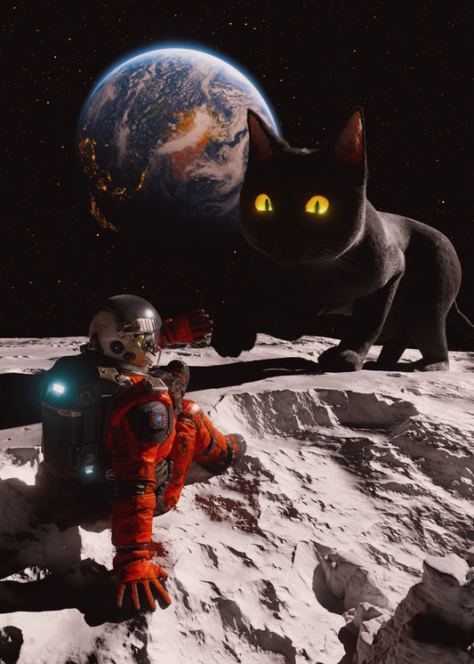 The Moon Cat's Arrival