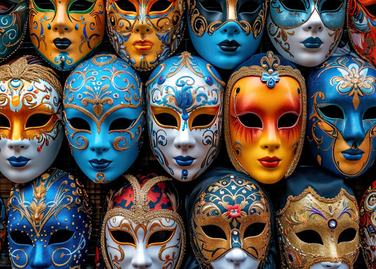 Handcrafted Masquerade Masks