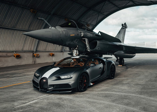 Chiron Sport VS Fighter Jet