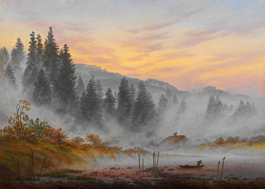 the morning Friedrich painting
