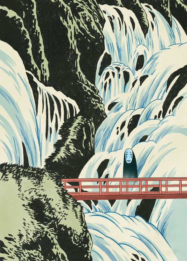 Waterfall bridge spirit