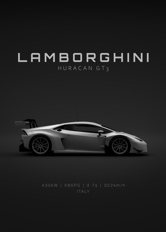 Lamborghini Huracan GT3 Grey