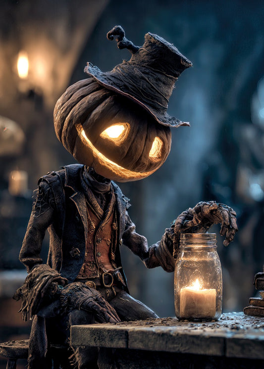 Mysterious Pumpkin Character