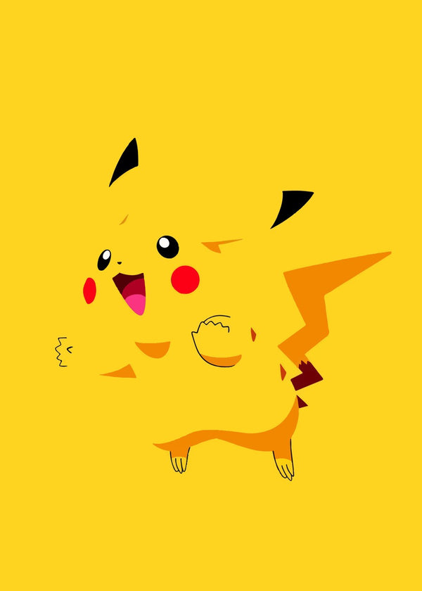 The yellow pikachu