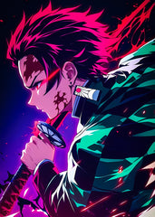 Tanjiro Kamado's Sword of Flames, Demon Slayer Kimetsu no Yaiba