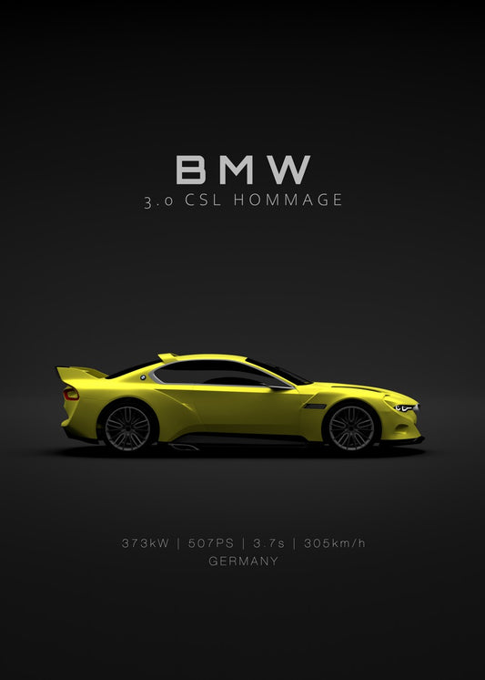 2015 BMW 3.0 CSL Hommage - Yel