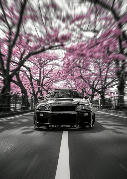 Nissan GT-R Sakura Trees