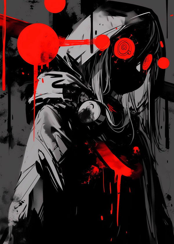 Abstract Anime Girl